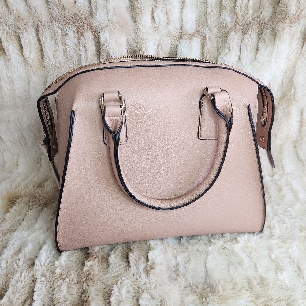JustFab Tote Purse Peach